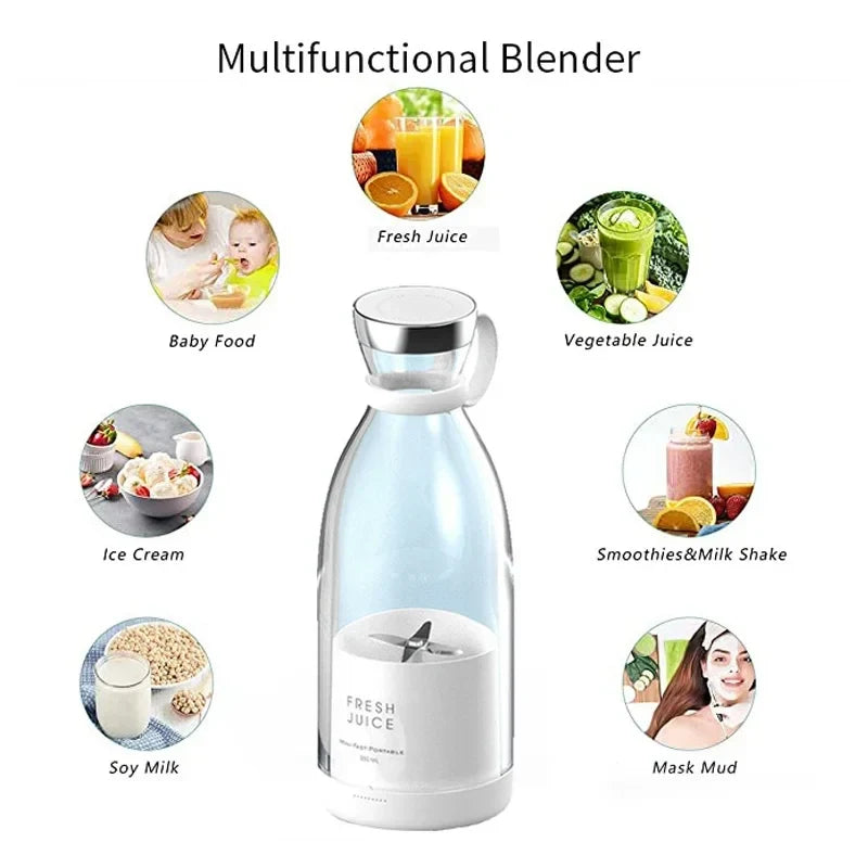 Portable Rechargeable Blender Mixer